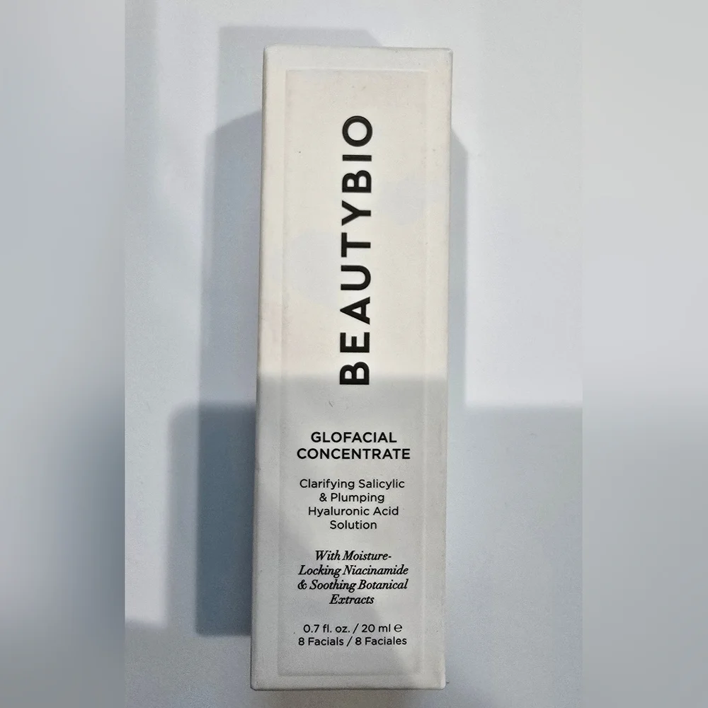 BeautyBio GLOfacial Concentrate .7 fl. oz. New